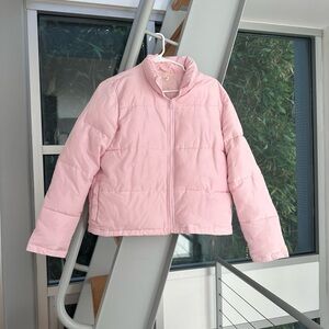 Pink Brandy Melville Puffer